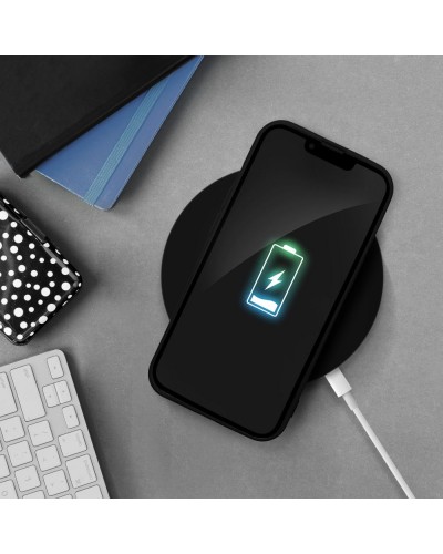 Husă iPhone 13 Pro Max Forcell Silicone Lite Negru