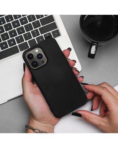 Husă iPhone 13 Pro Forcell Silicone Lite Negru