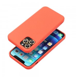 Husă iPhone 13 mini Forcell Silicone Lite Portocaliu