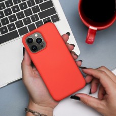Husă iPhone 13 mini Forcell Silicone Lite Portocaliu