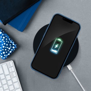 Husă iPhone 14 Plus Forcell Silicone Lite Albastru