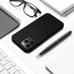 Husă iPhone 14 Plus Forcell Silicone Lite Negru