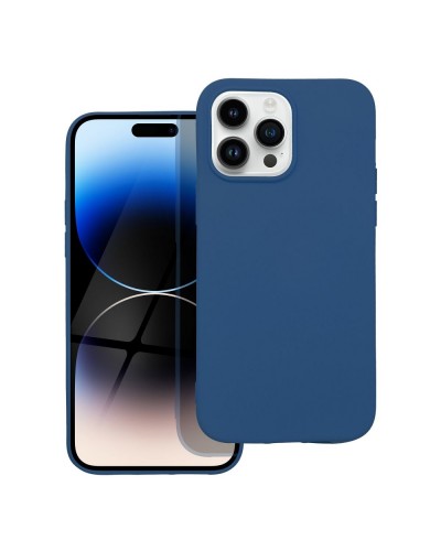Husă iPhone 14 Pro Max Forcell Silicone Lite Albastru