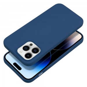 Husă iPhone 14 Pro Max Forcell Silicone Lite Albastru