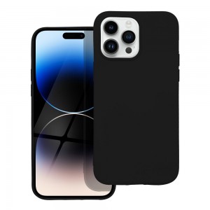 Husă iPhone 14 Pro Max Forcell Silicone Lite Negru