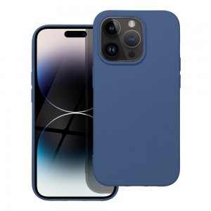 Husă iPhone 14 Pro Forcell Silicone Lite Albastru