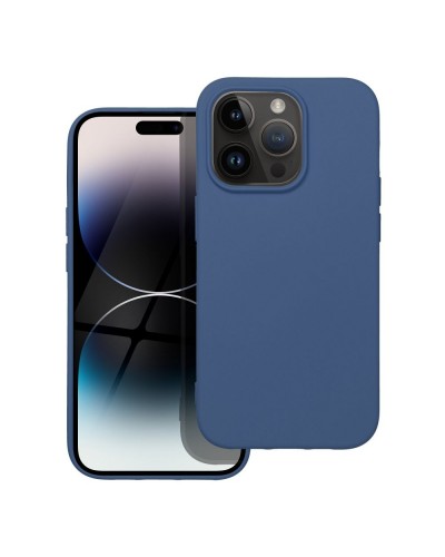 Husă iPhone 14 Pro Forcell Silicone Lite Albastru
