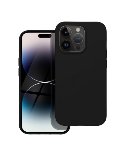 Husă iPhone 14 Pro Forcell Silicone Lite Negru