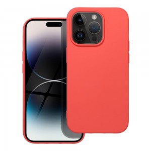 Husă iPhone 14 Pro Max Forcell Silicone Lite Portocaliu