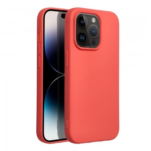 Husă iPhone 14 Pro Max Forcell Silicone Lite Portocaliu