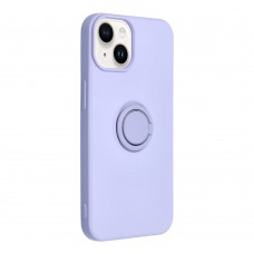 Husă iPhone 14 Plus Forcell Silicone Ring Mov