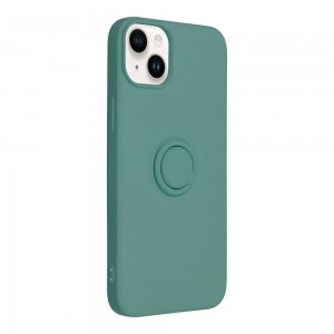 Husă iPhone 14 Plus Forcell Silicone Ring Verde