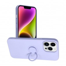 Husă iPhone 14 Pro Max Forcell Silicone Ring Mov