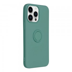 Husă iPhone 14 Pro Max Forcell Silicone Ring Verde