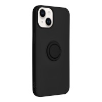 Husă iPhone 14 Forcell Silicone Ring Negru