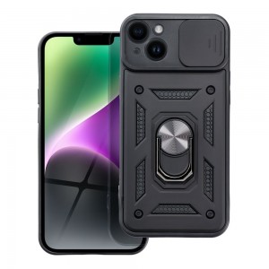 Husă Antișoc iPhone 14 Forcell Slide Armor Negru
