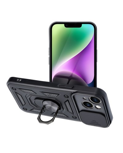 Husă Antișoc iPhone 14 Forcell Slide Armor Negru Husă Antișoc iPhone 14 Forcell Slide Armor Negru