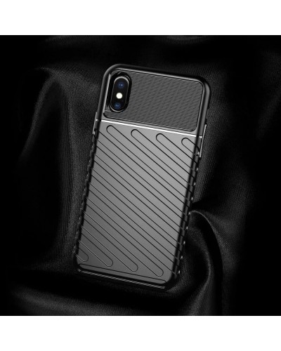 Husă Antișoc iPhone X/XS Forcell Thunder Negru