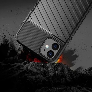 Husă Antișoc iPhone 12 12 Pro Forcell Thunder Negru