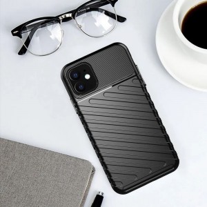 Husă Antișoc iPhone 12 12 Pro Forcell Thunder Negru