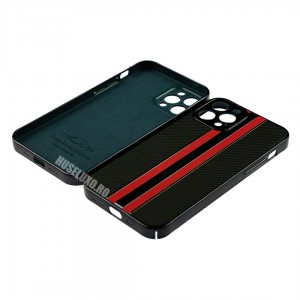Husa iPhone 12 Pro Max FreeAir Design PC - Luxury Black