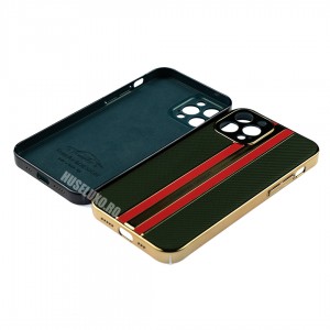 Husa iPhone 12 Pro Max FreeAir Design PC - Luxury Green