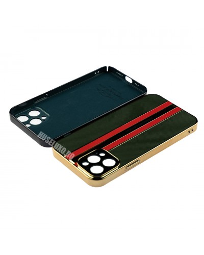 Husa iPhone 12 Pro Max FreeAir Design PC - Luxury Green