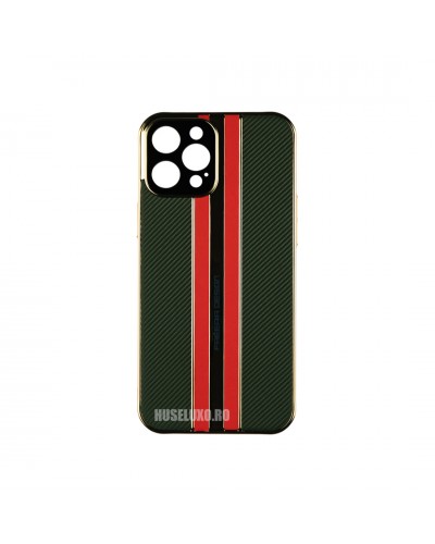 Husa iPhone 12 Pro Max FreeAir Design PC - Luxury Green