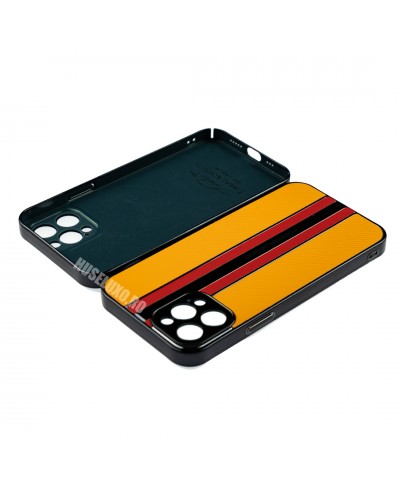 Husa iPhone 12 Pro Max FreeAir Design PC - Luxury Orange Husa iPhone 12 Pro Max FreeAir Design PC - Luxury Orange