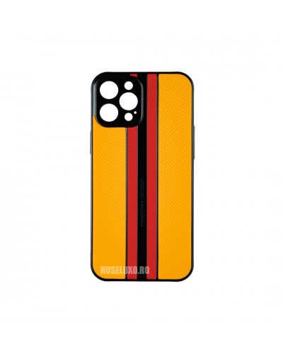 Husa iPhone 12 Pro Max FreeAir Design PC - Luxury Orange
