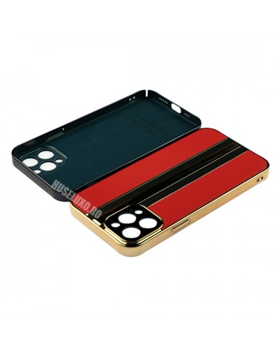 Husa iPhone 12 Pro Max FreeAir Design PC - Luxury Red Husa iPhone 12 Pro Max FreeAir Design PC - Luxury Red