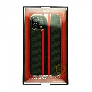 Husa iPhone 12 Pro FreeAir Design PC - Luxury Green