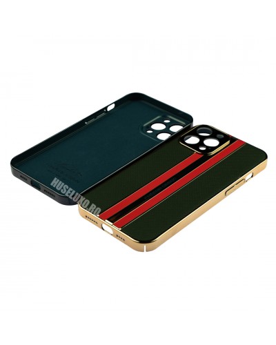Husa iPhone 12 Pro FreeAir Design PC - Luxury Green Husa iPhone 12 Pro FreeAir Design PC - Luxury Green