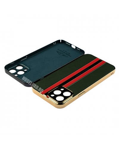 Husa iPhone 12 Pro FreeAir Design PC - Luxury Green Husa iPhone 12 Pro FreeAir Design PC - Luxury Green