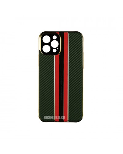 Husa iPhone 12 Pro FreeAir Design PC - Luxury Green