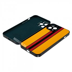 Husa iPhone 12 Pro FreeAir Design PC - Luxury Orange