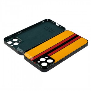 Husa iPhone 12 Pro FreeAir Design PC - Luxury Orange