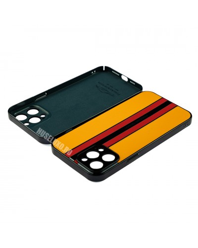 Husa iPhone 12 Pro FreeAir Design PC - Luxury Orange