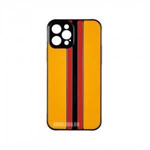 Husa iPhone 12 Pro FreeAir Design PC - Luxury Orange
