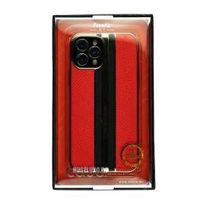 Husa iPhone 12 Pro FreeAir Design PC - Luxury Red