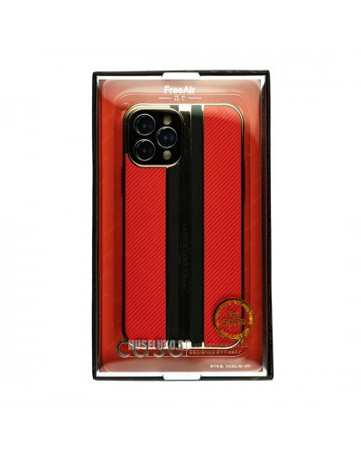 Husa iPhone 12 Pro FreeAir Design PC - Luxury Red Husa iPhone 12 Pro FreeAir Design PC - Luxury Red