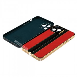 Husa iPhone 12 Pro FreeAir Design PC - Luxury Red