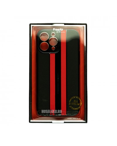 Husa iPhone 13 Pro Max FreeAir Design PC - Luxury Black Husa iPhone 13 Pro Max FreeAir Design PC - Luxury Black