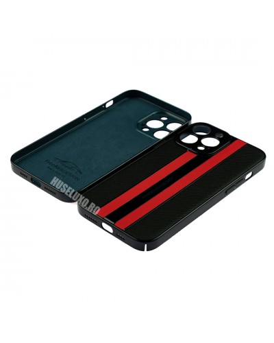 Husa iPhone 13 Pro Max FreeAir Design PC - Luxury Black Husa iPhone 13 Pro Max FreeAir Design PC - Luxury Black