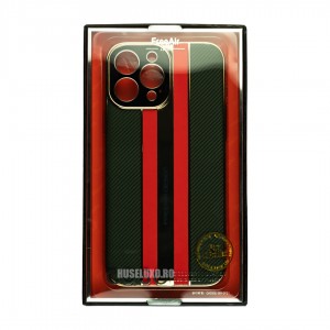 Husa iPhone 13 Pro Max FreeAir Design PC - Luxury Green