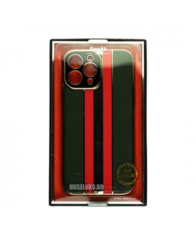 Husa iPhone 13 Pro Max FreeAir Design PC - Luxury Green Husa iPhone 13 Pro Max FreeAir Design PC - Luxury Green