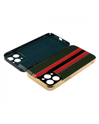 Husa iPhone 13 Pro Max FreeAir Design PC - Luxury Green Husa iPhone 13 Pro Max FreeAir Design PC - Luxury Green