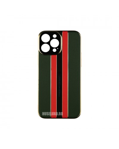 Husa iPhone 13 Pro Max FreeAir Design PC - Luxury Green