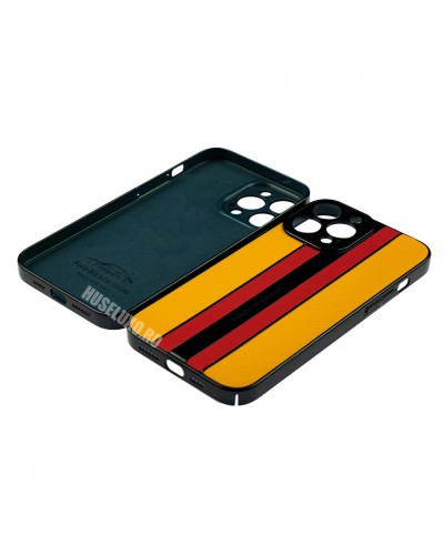 Husa iPhone 13 Pro Max FreeAir Design PC - Luxury Orange