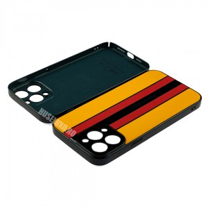 Husa iPhone 13 Pro Max FreeAir Design PC - Luxury Orange